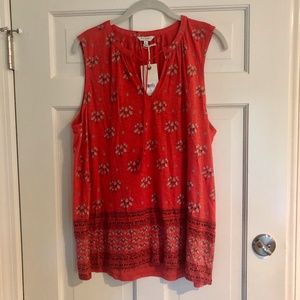 Sleeveless Boho Top
